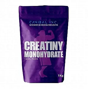 REFIL CREATINY MONOHYDRATE 1KG - CANIBAL