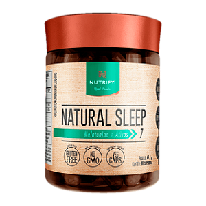 NATURAL SLEEP 60 CAPS - NUTRIFY - OUTLET