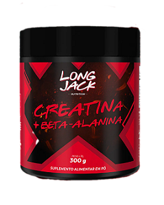 CREATINA + BETA-ALANINA 300G – LONG JACK NUTRITION