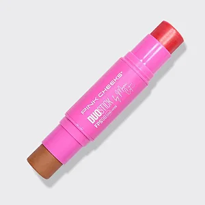 Duo Stick Coral E Bronzer Areia FPS98 6G - Pink Cheeks
