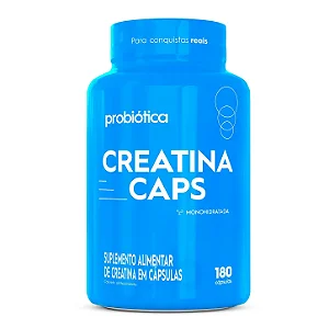 Creatina Caps Probiótica 180 Cápsulas