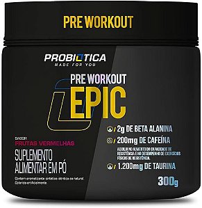 Epic Pré-Workout Probiótica 300g