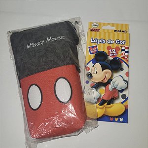 kit estojo mickey
