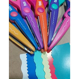 tesoura artística 6 modelos