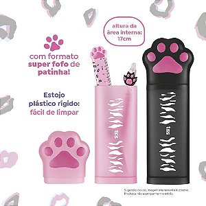 Estojo Holic Patinha de Gato Plástico