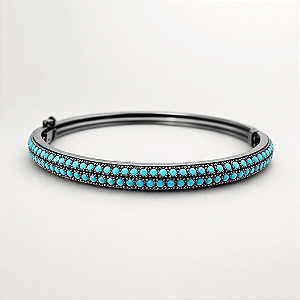 Bracelete Antuérpia Turquesa