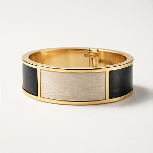 Bracelete Esmaltado Anabelle White