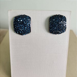 Brinco Glam Azul
