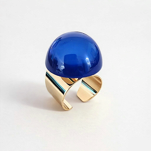 Anel Summer Azul Marinho