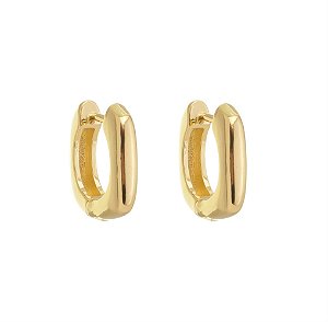 Brinco Argolinha Quadrada