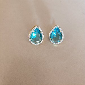 Brinco Princess Azul