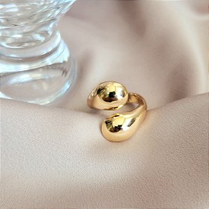 Anel Gota Ouro