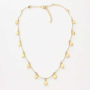 Colar Mini Coração Ouro