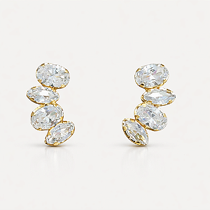 Brinco Princesa Cristal