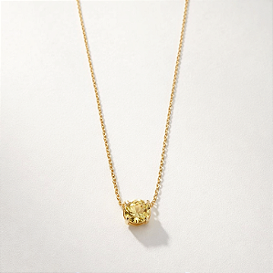 Colar Ponto de Luz Amarelo