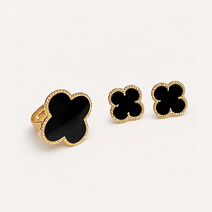Conjunto Trevo preto