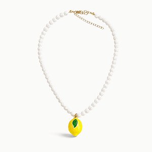 Colar Citrus Branco