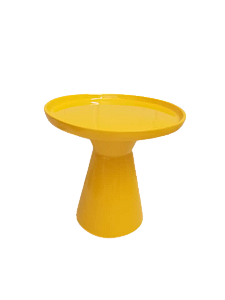 BOLEIRA CERÂMICA CONE P AMARELO ESCURO