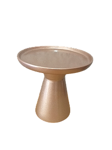 BOLEIRA CERÂMICA CONE P ROSE GOLD