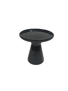 BOLEIRA CERÂMICA CONE PRETA P