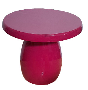 BOLEIRA CERÂMICA COGUMELO M PINK