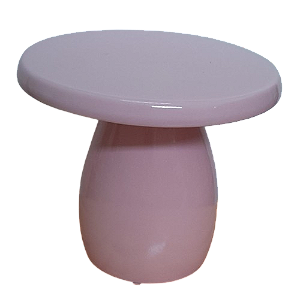BOLEIRA CERÂMICA COGUMELO M ROSA CANDY
