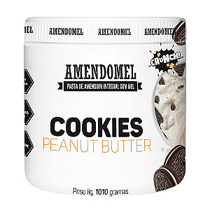 Amendomel Cookies - Pasta de Amendoim (1kg)