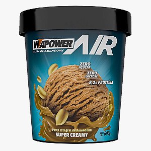 Pasta de Amendoim Integral Air Super Creamy (600g) - Vitapower