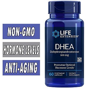 DHEA 100mg (60 caps) - Life Extension