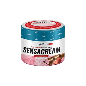 SENSACREAM - PASTA DE AMENDOIM GOURMET (COM WHEY) 1KG - Shark Pro