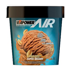 Pasta de Amendoim Integral Air Super Creamy (280g) - Vitapower