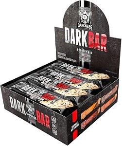 Dark Bar Flocos com Chocolate Chips (8un de 90g) - Darkness