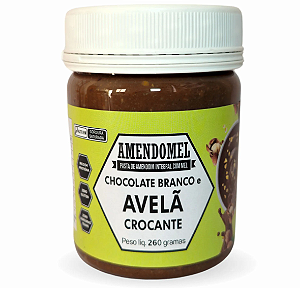 Amendomel Avelã Crocante - Pasta de Amendoim (260g)