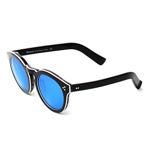 Illesteva Leonard II E Tuxedo / Blue Mirror