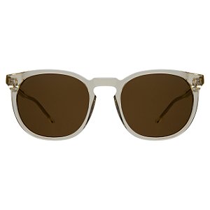Illesteva Eldridge 56 champagne / Brown Flat