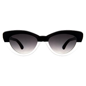 Illesteva Pamela H/H Black & White / Grey Flat