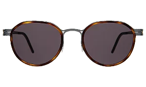 Illesteva Tompkins Titanium Havana/Matte Gunmetal / Grey