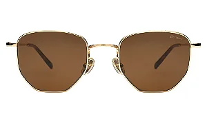 Illesteva Hunter Gold w/ Brown Lenses