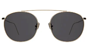Illesteva Mykonos II Gold / Grey Flat Lenses