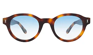 Illesteva Medellin Havana w/ Blue Gradient See Through
