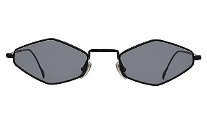 Illesteva Astoria Matte Black w/ Grey Flat Lenses