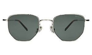 Illesteva Hunter Silver w/ Olive Lenses