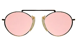 Illesteva Varese II Savannah Cream Marble/Gold w/ Rose Mirror