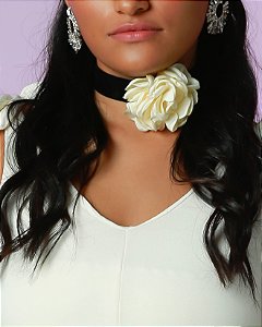 Gargantiha Flores Branco