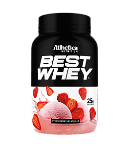 Best Whey Protein (Pote 900g) Strawberry Milk Shake