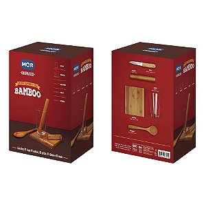Kit de Caipirinha 5 Peças Bamboo MOR