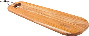 Tábua para Antepasto Provence em Madeira Teca 48x19 cm Tramontina