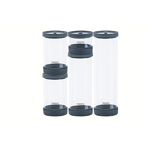 Jogo de Potes de Vidro Herméticos Purezza em Borosilicato Tramontina