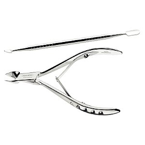 Jogo Básico para Cutículas em Aço Inox 2 Peças Tramontina