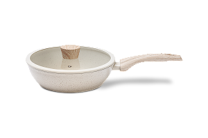 Frigideira Alta com Tampa e Indução Sirius  24 cm 2,3 L Ceramic Life Brinox
